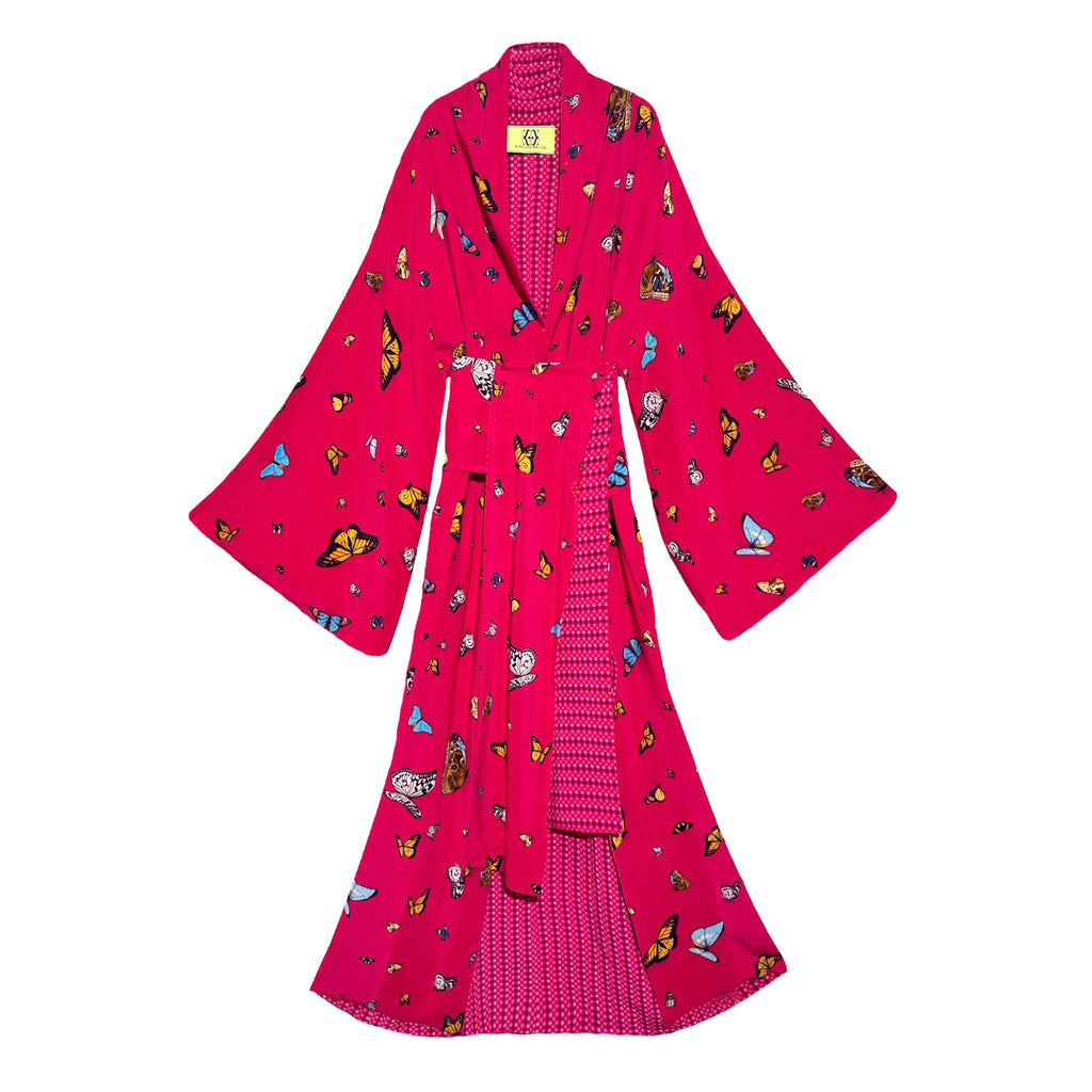 VENICE BUTTERFLY KAMI KIMONO - DOUBLE SIDE