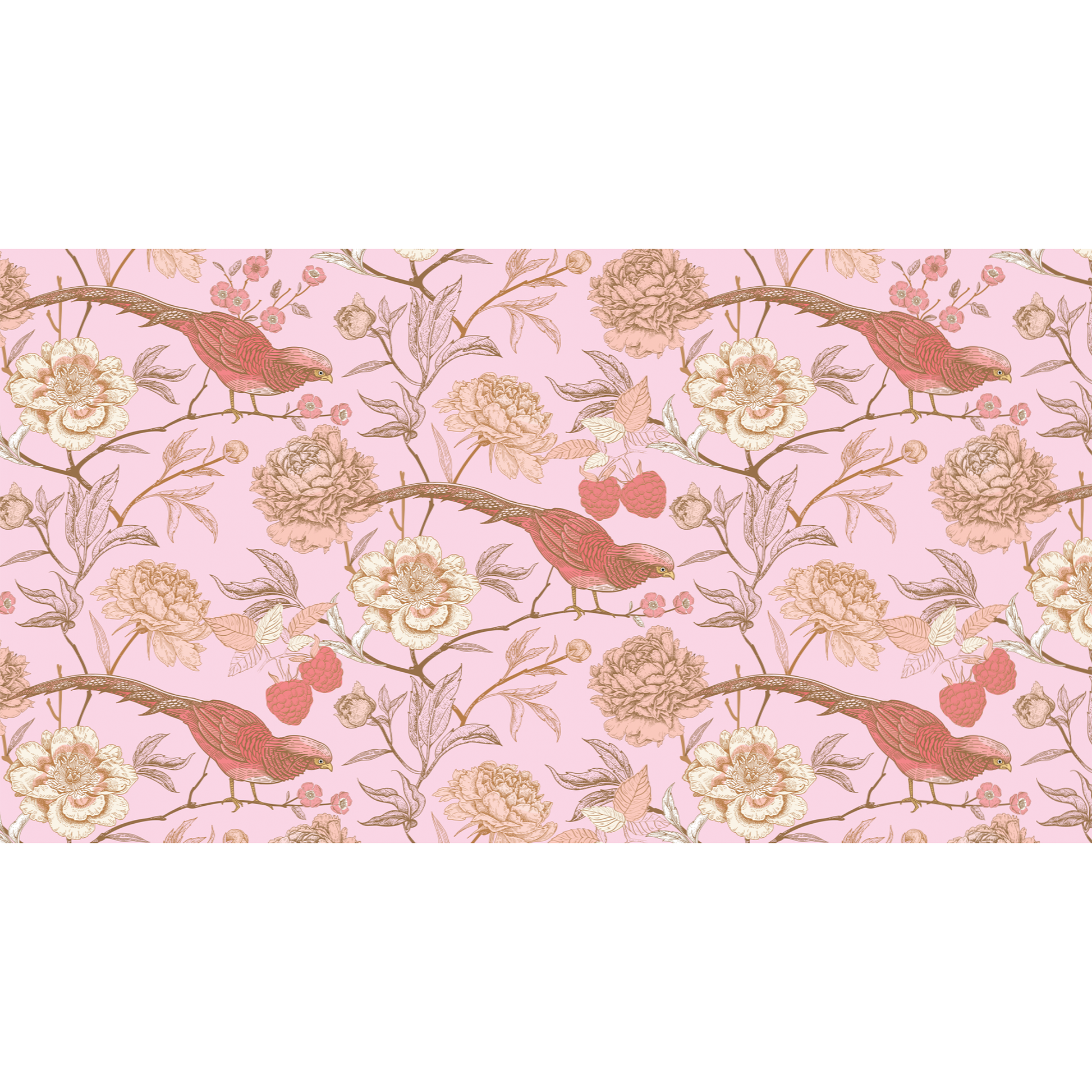 BIRD PARADISE CASHMERE SCARF