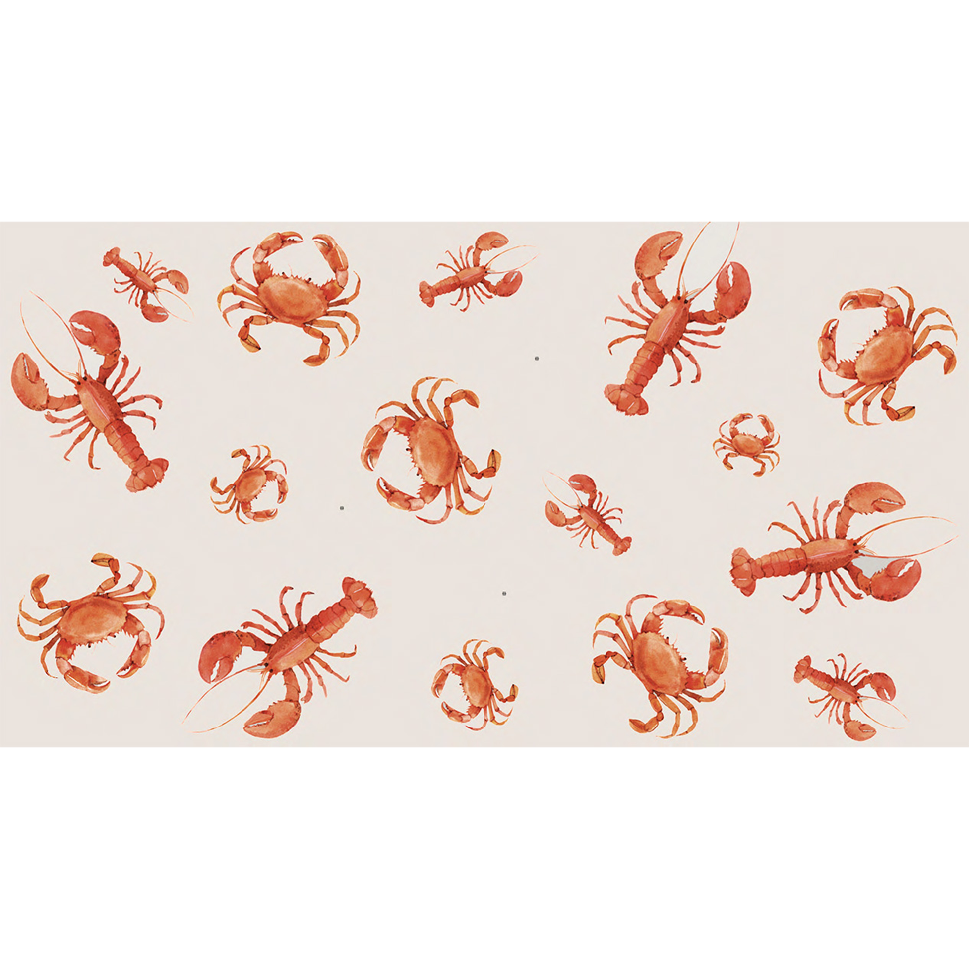 CRAB & LOBSTER CASHMERE SCARF