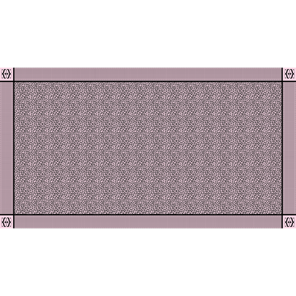 WE LOVE LEO FELTED CASHMERE SCARF