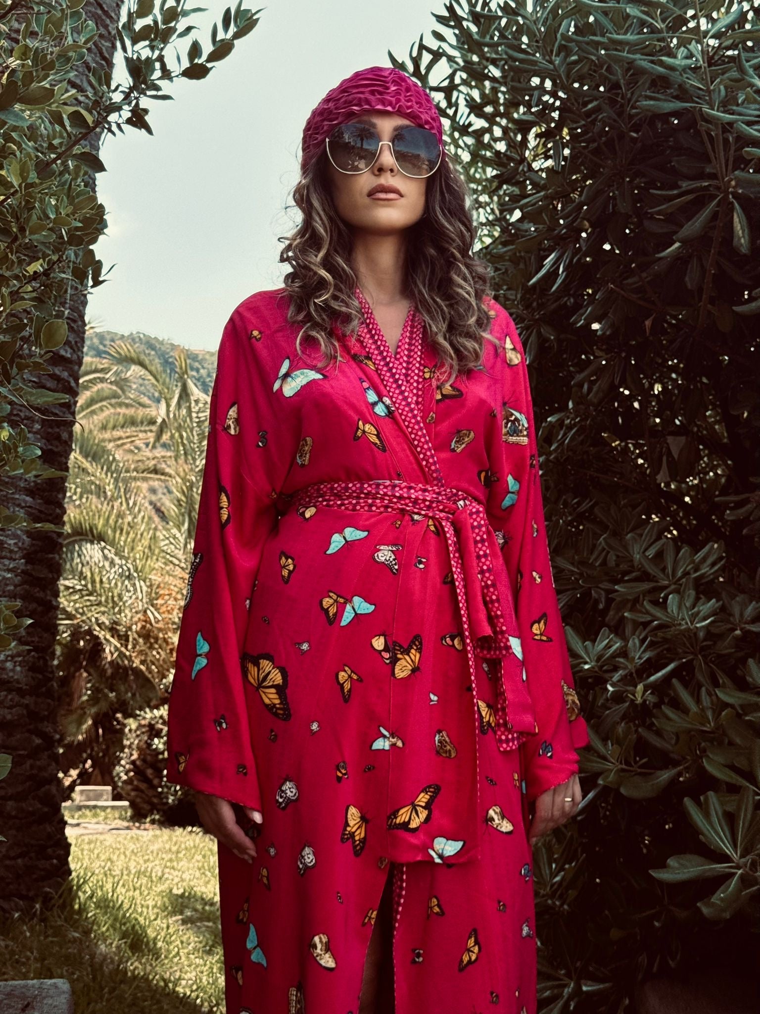 VENICE BUTTERFLY KAMI KIMONO - DOUBLE SIDE