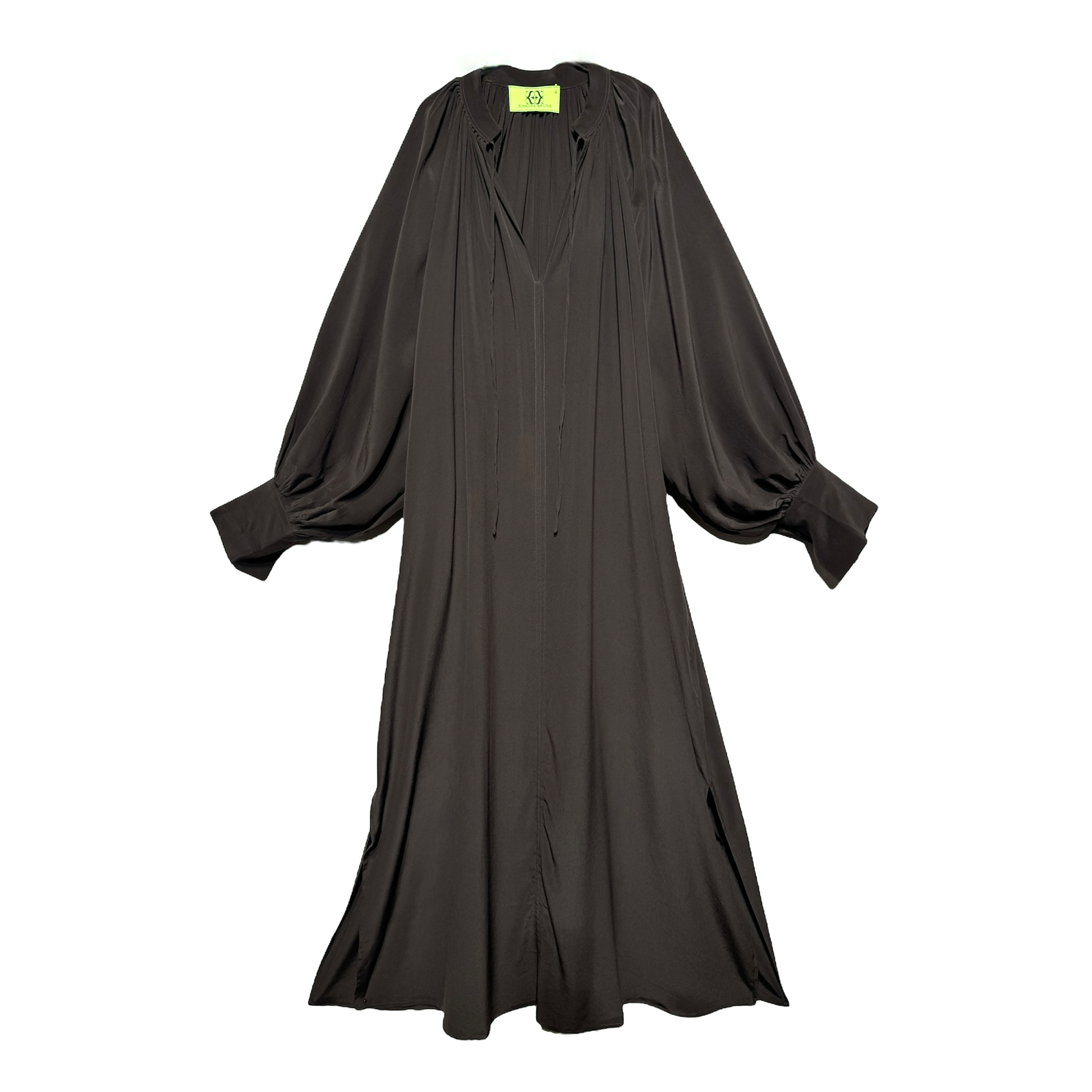 PLAIN SARA DRESS GEORGETTE SILK