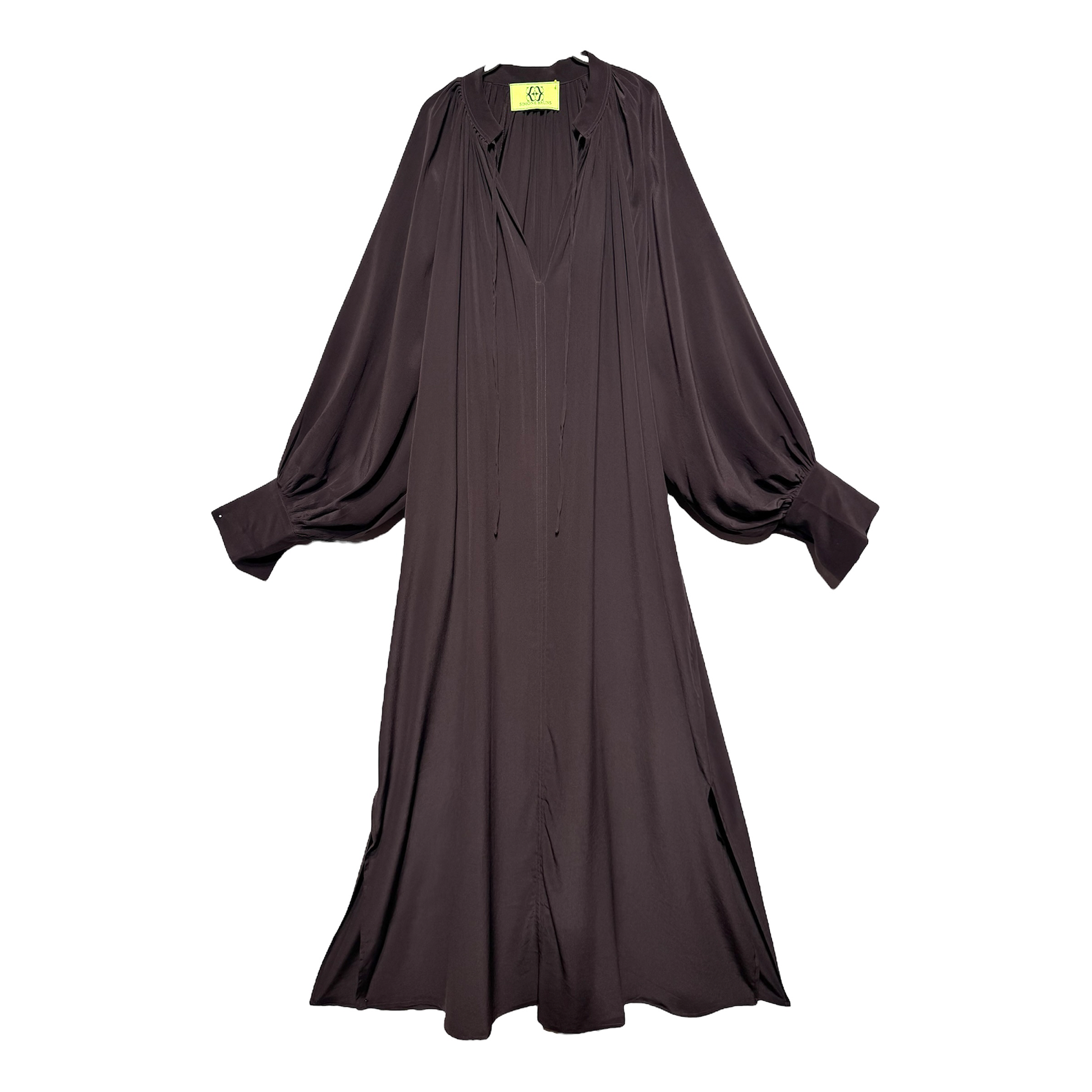 PLAIN SARA DRESS GEORGETTE SILK