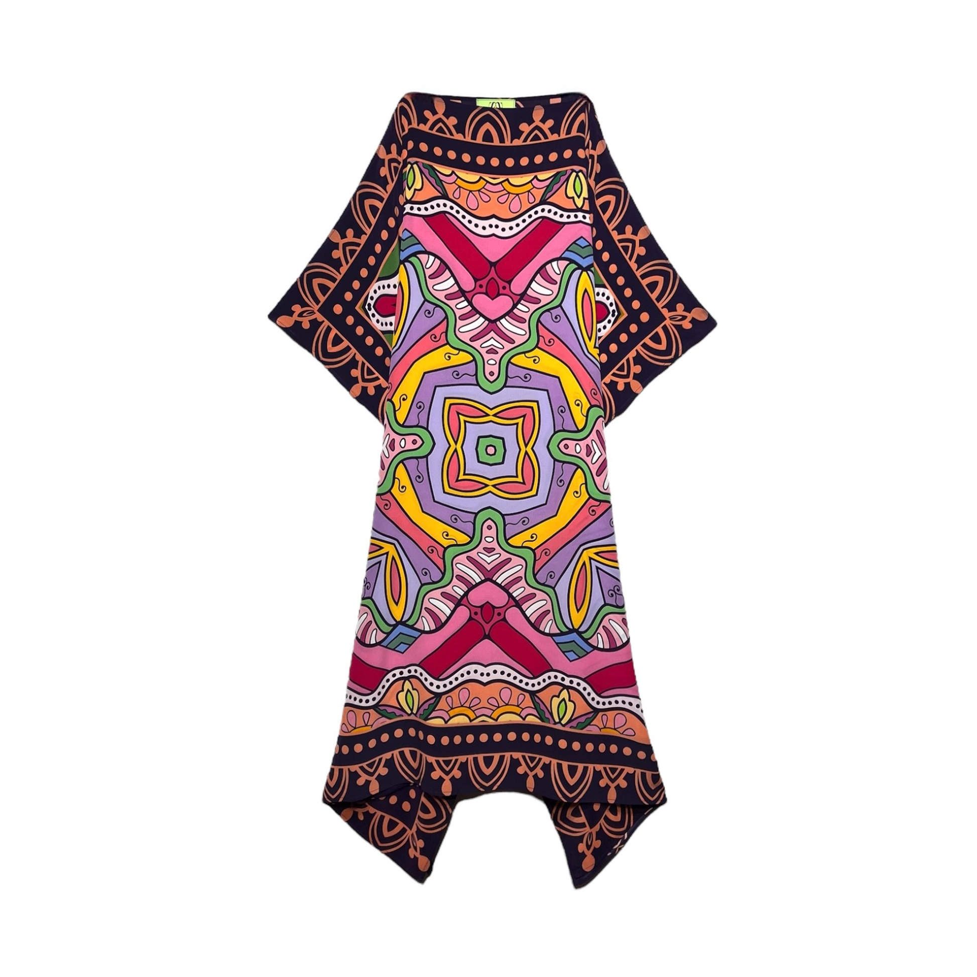 LUSH SILK TUNIC - PINK