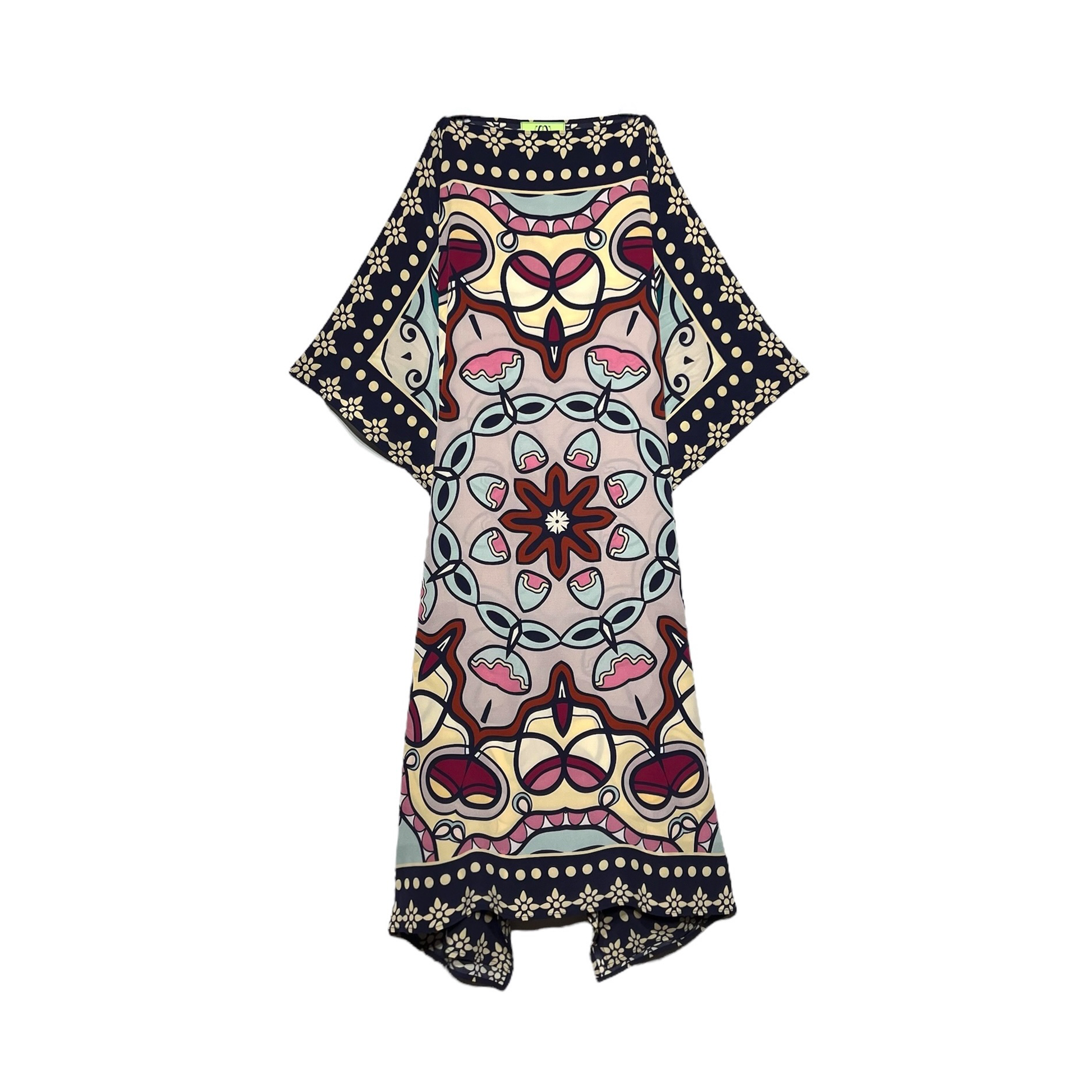 LUSH SILK TUNIC - CRUSH