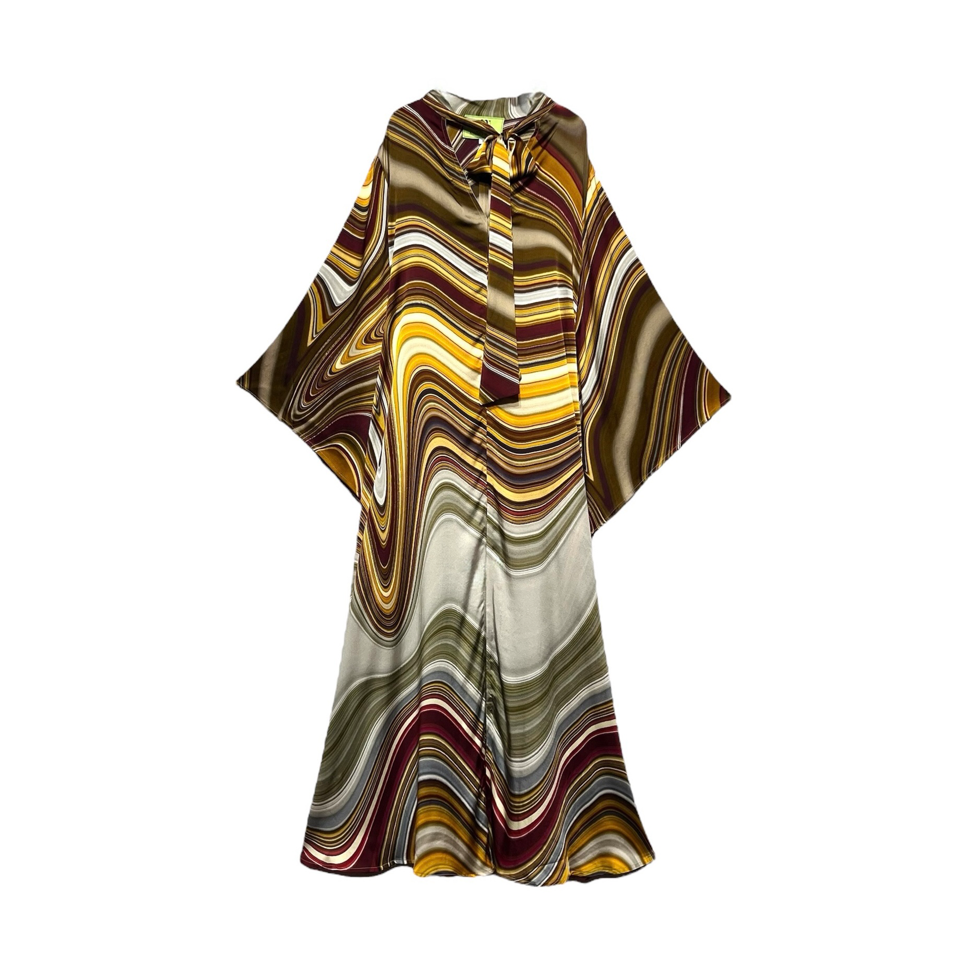 AUTUMN STRIPES PRINCESS DRESS