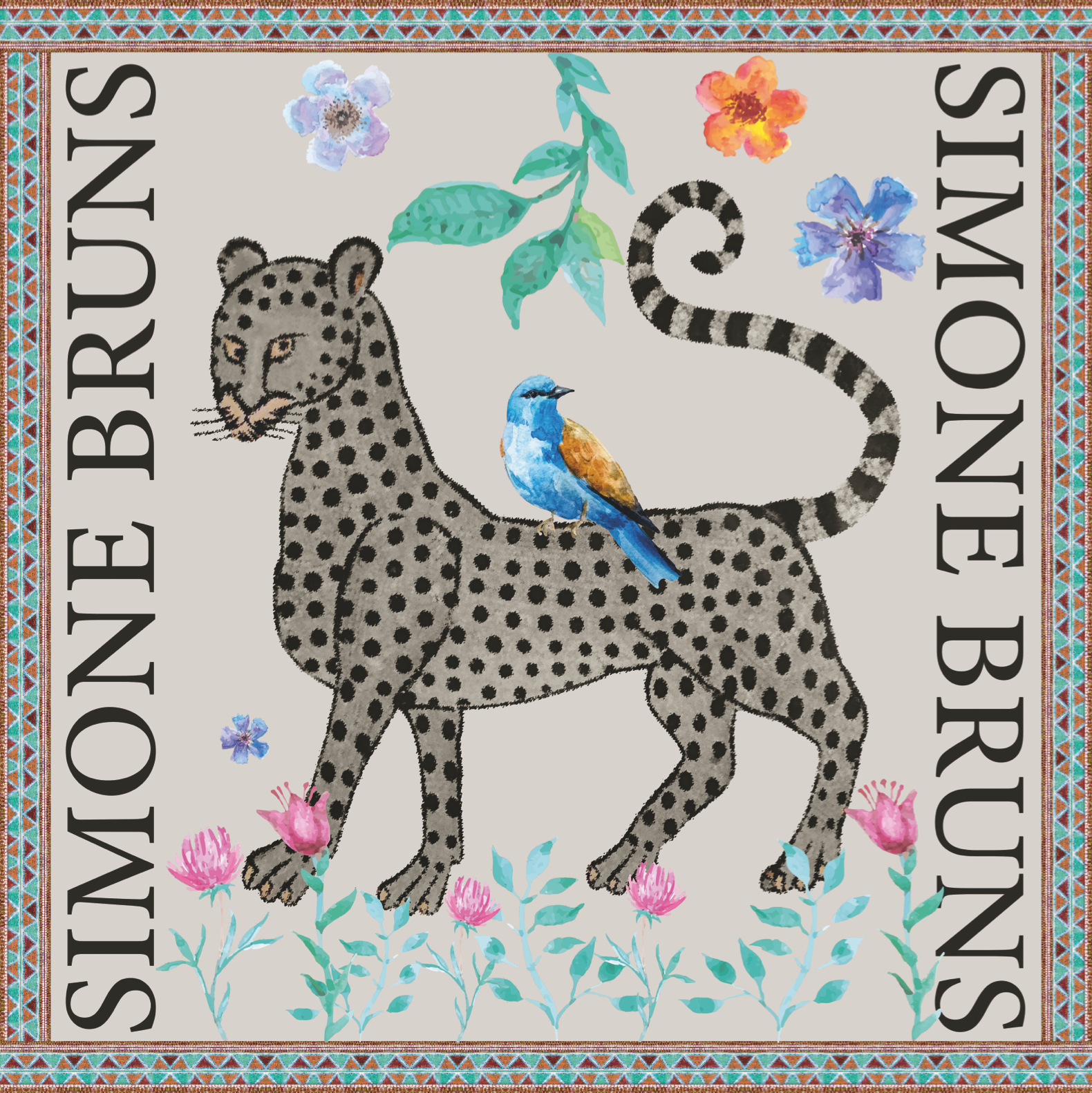 VENICE LEO SILK TUNIC