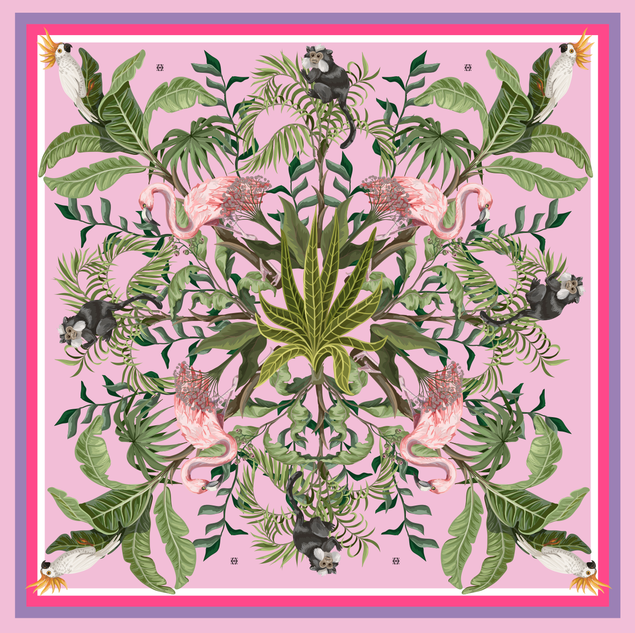 JUNGLE ANIMALS SHORT DRESS