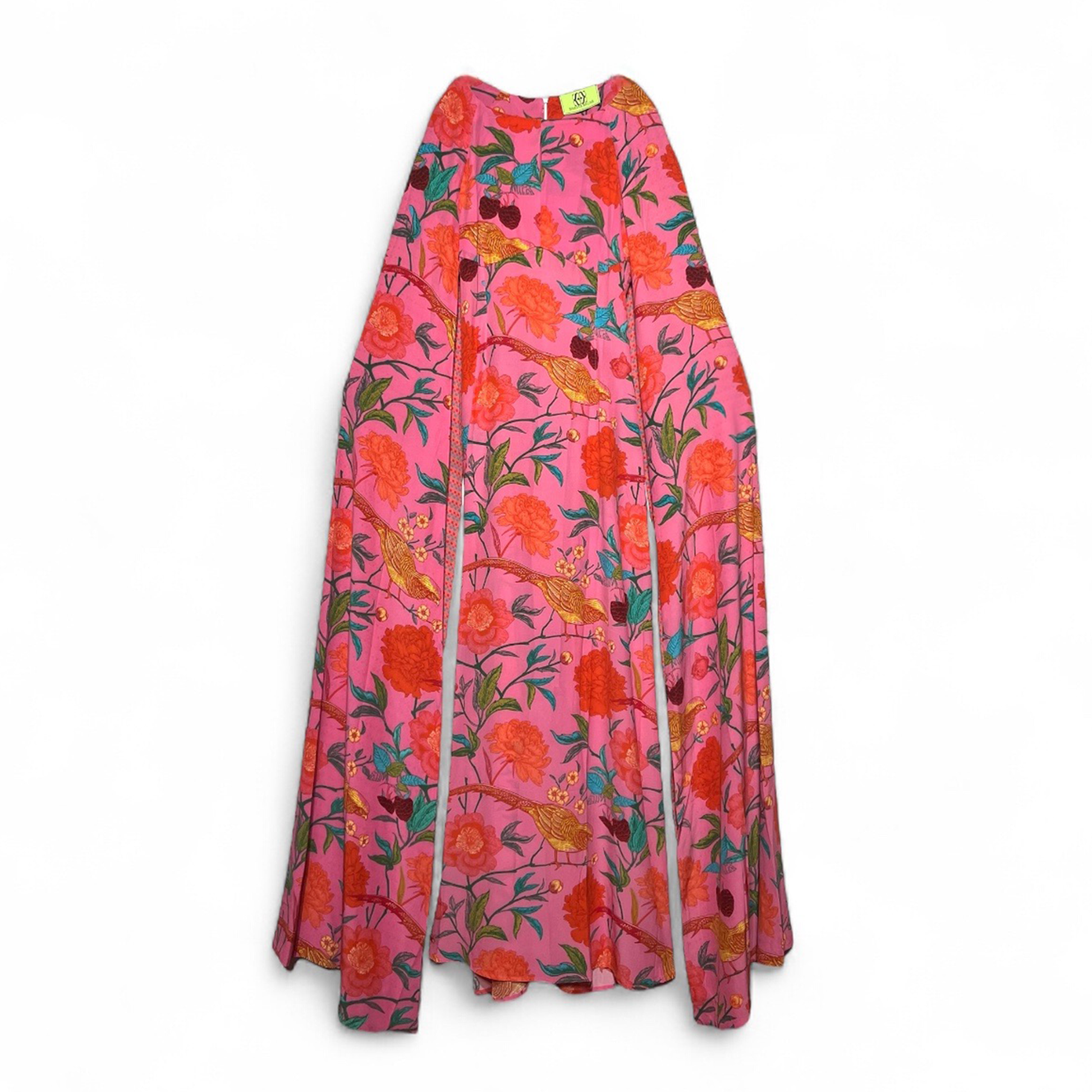BIRD PARADISE DREAM DRESS - PINK