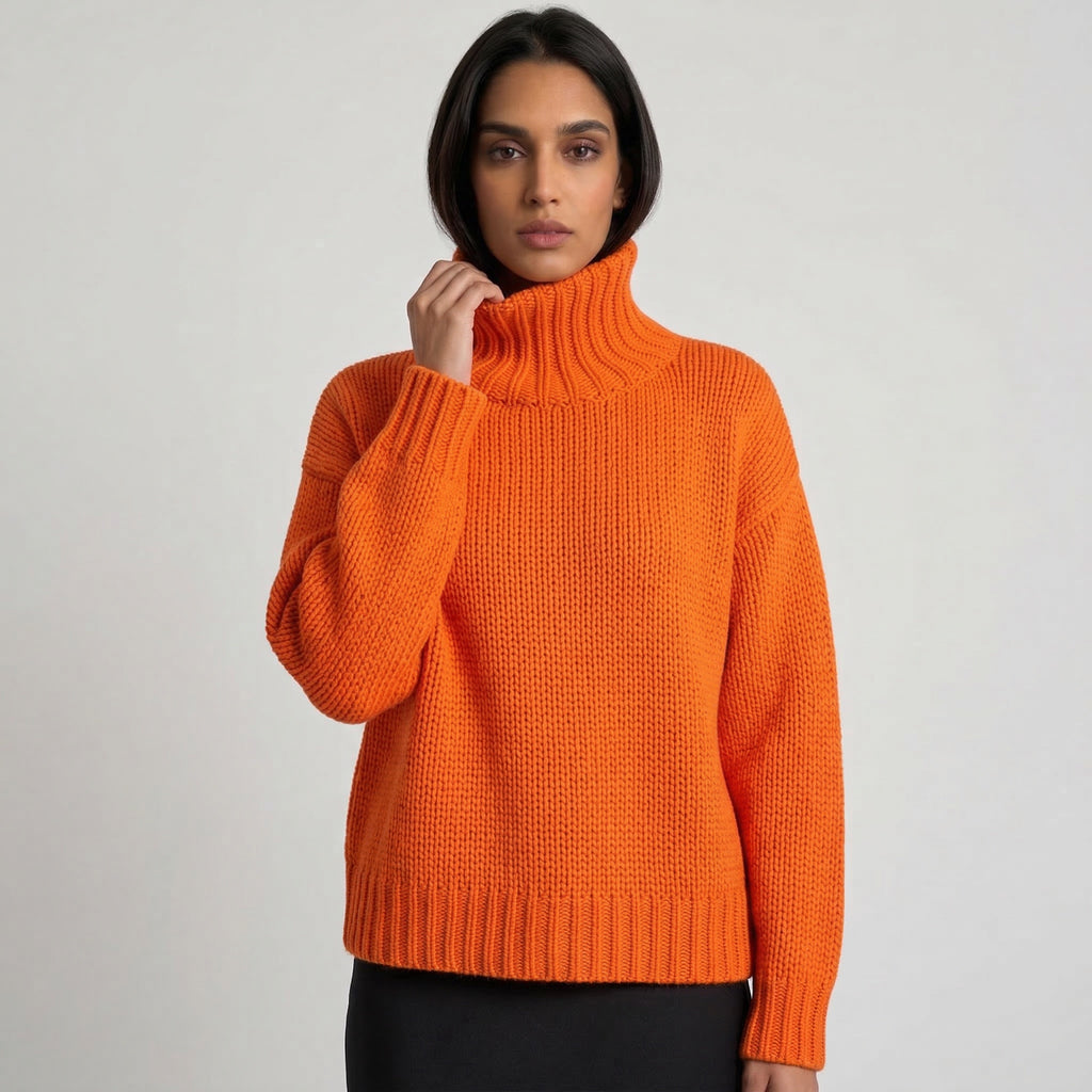 GABRIELLE SWEATER - FIREBIRD