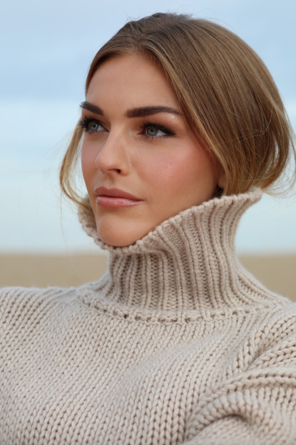GABRIELLE SWEATER - WHEAT