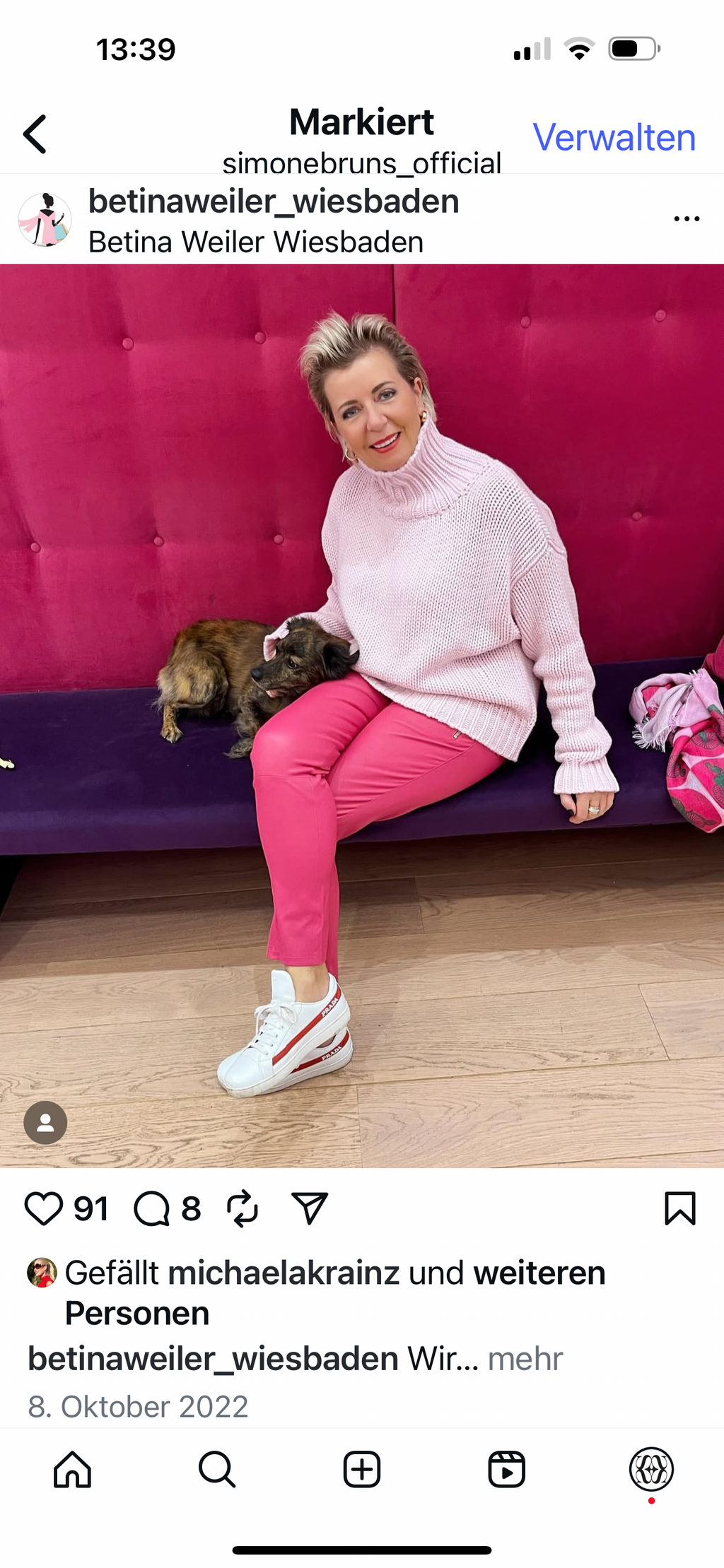 GABRIELLE SWEATER - POWDER