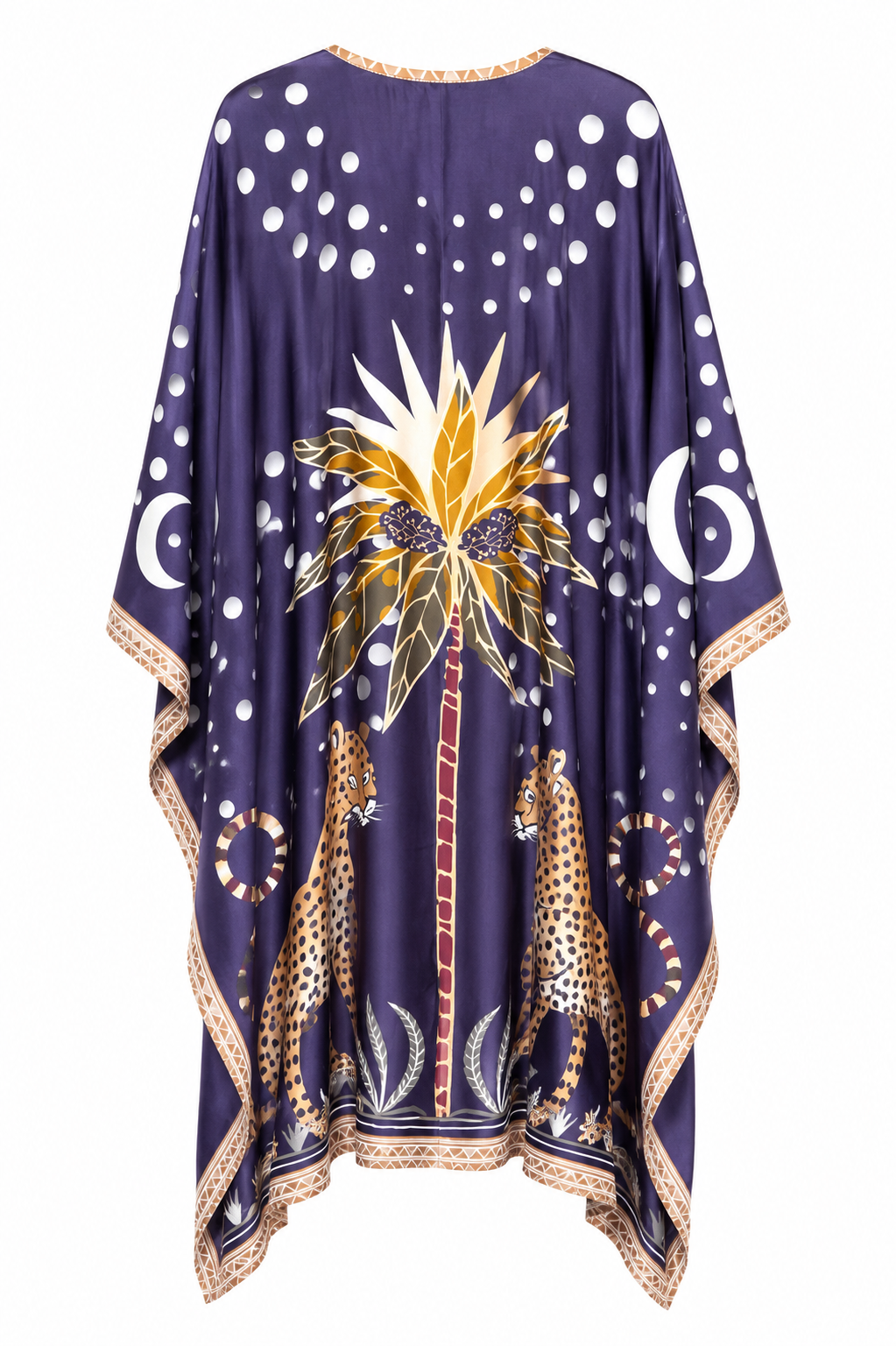 TWINS SELMA SILK DRESS - COMPOST