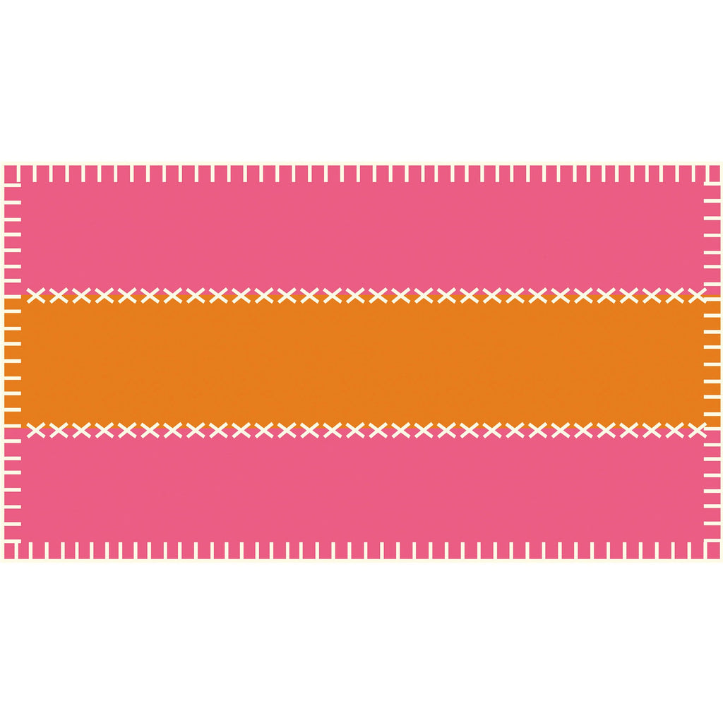 FADILA FELTED CASHMERE SCARF - dayglow/orange