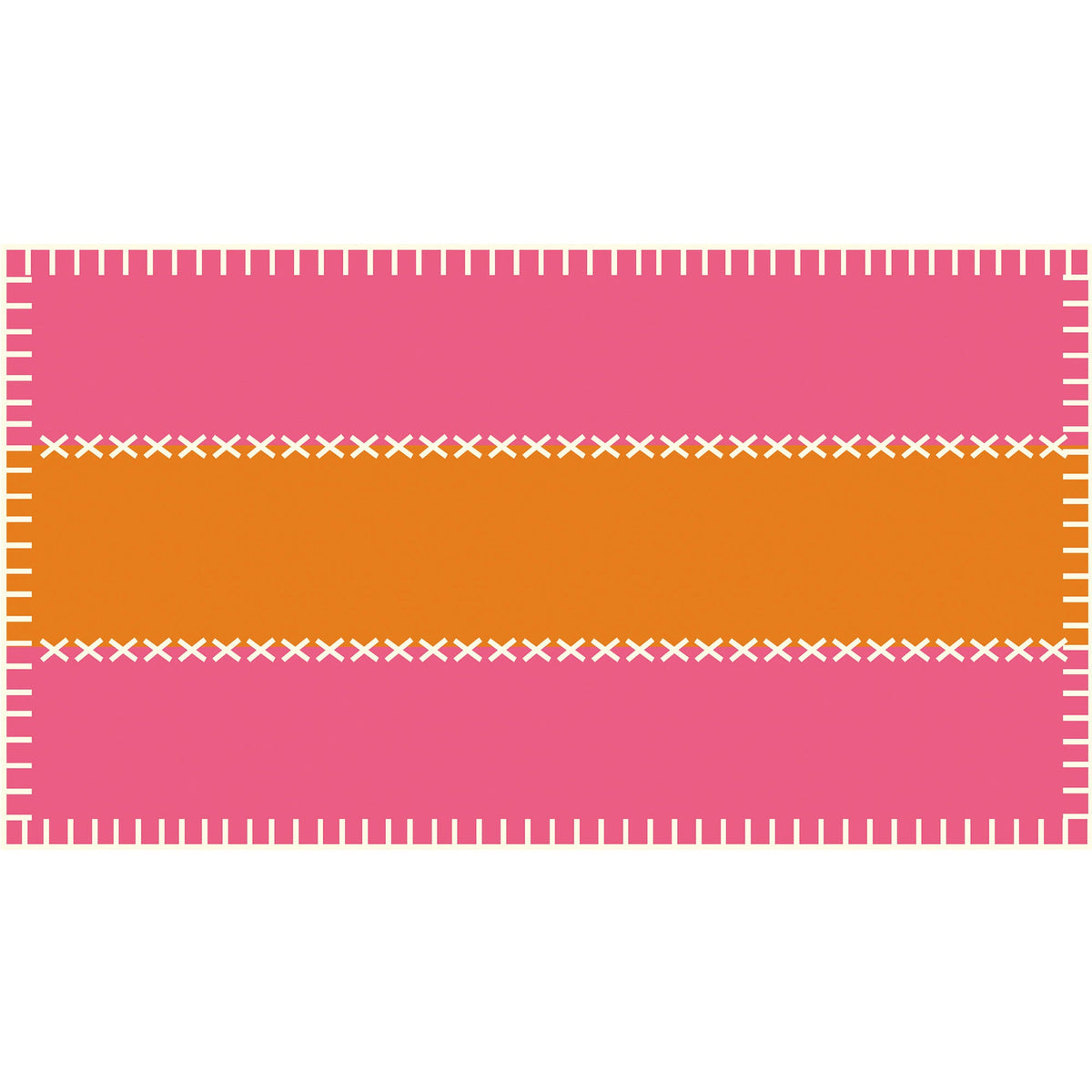FADILA FELTED CASHMERE SCARF - dayglow/orange