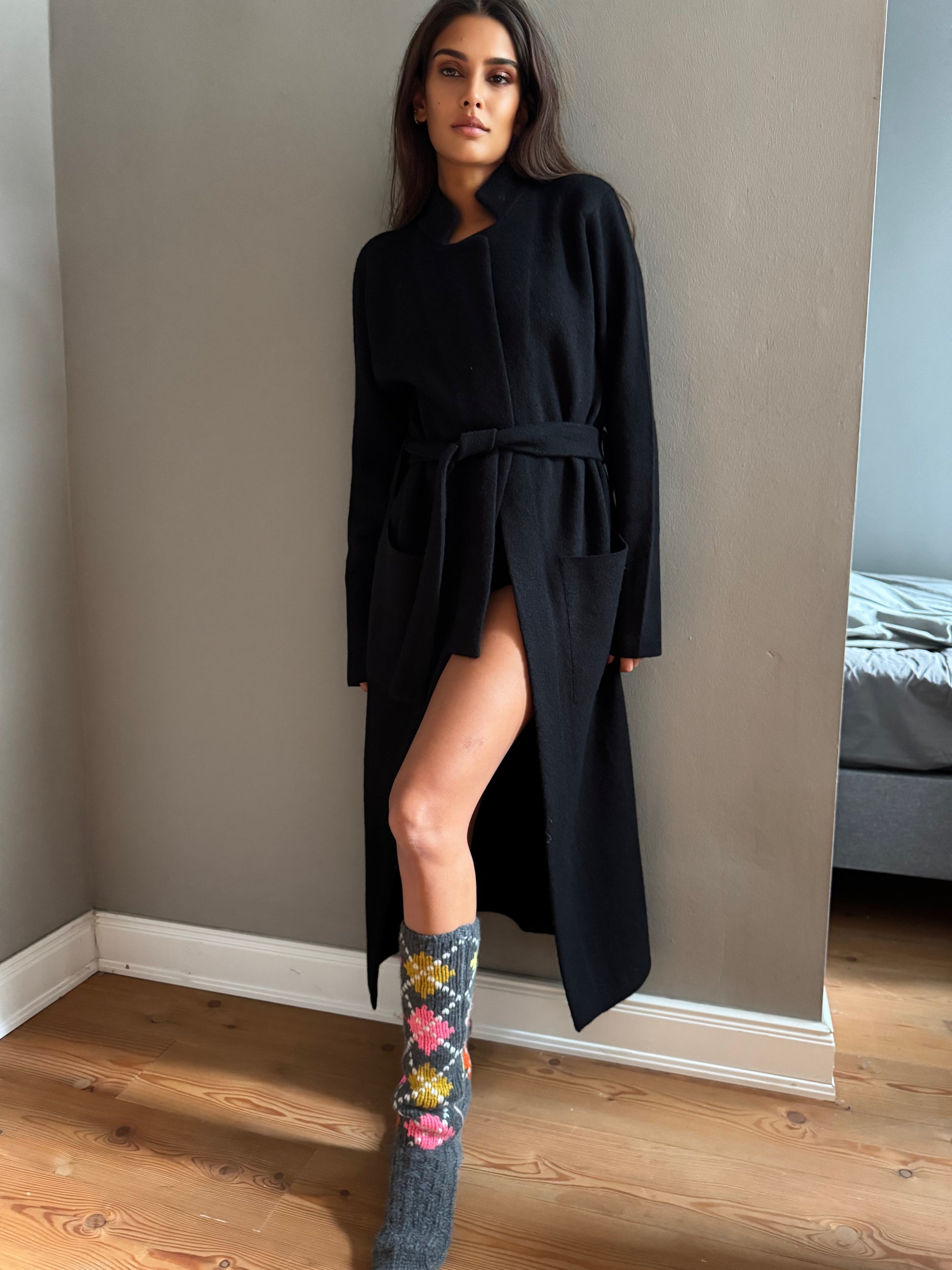 MAISON CARDIGAN - BLACK