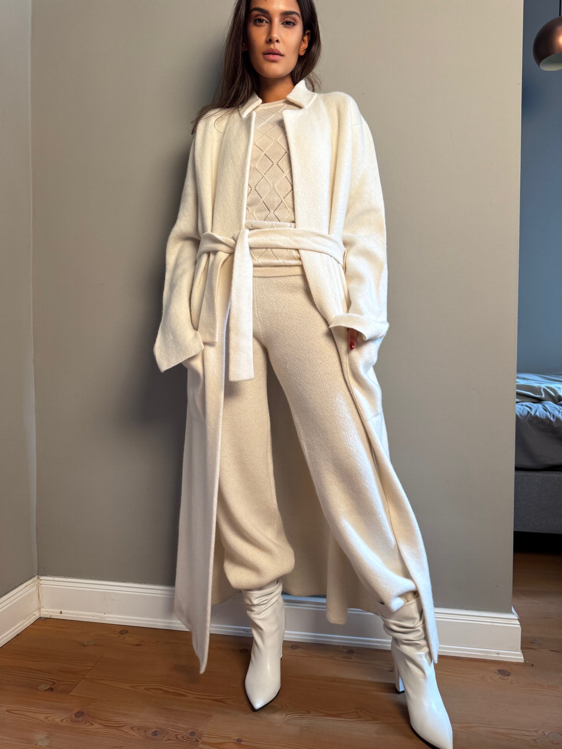 MAISON CARDIGAN - CHALK