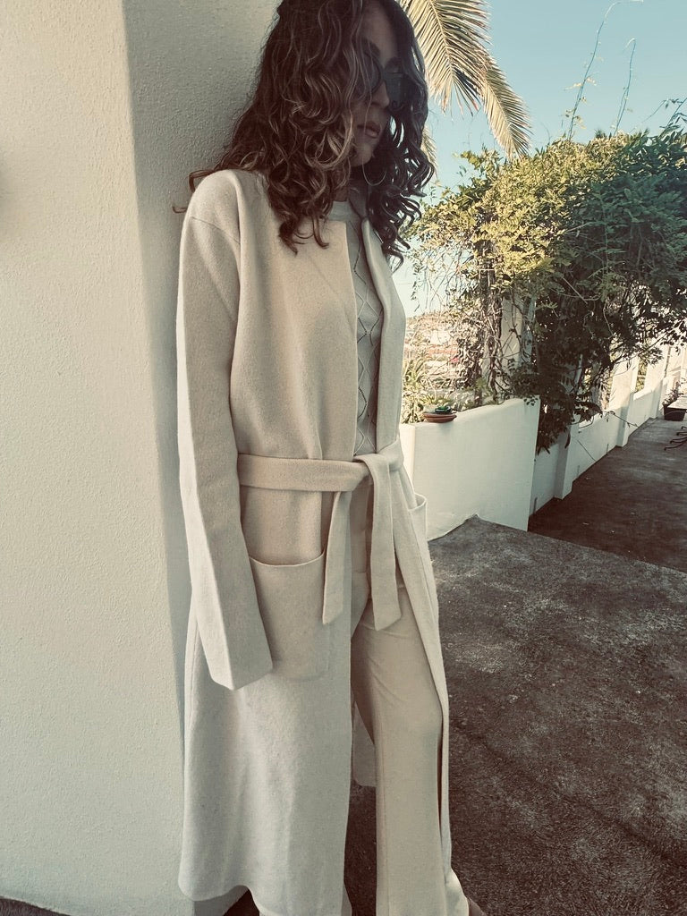 MAISON CARDIGAN - CHALK