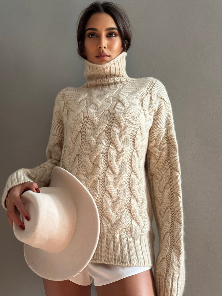 KABI SWEATER - WHEAT