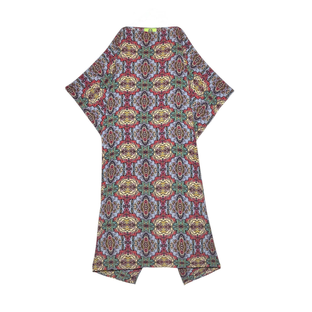 ERENO SILK TUNIC - light blue