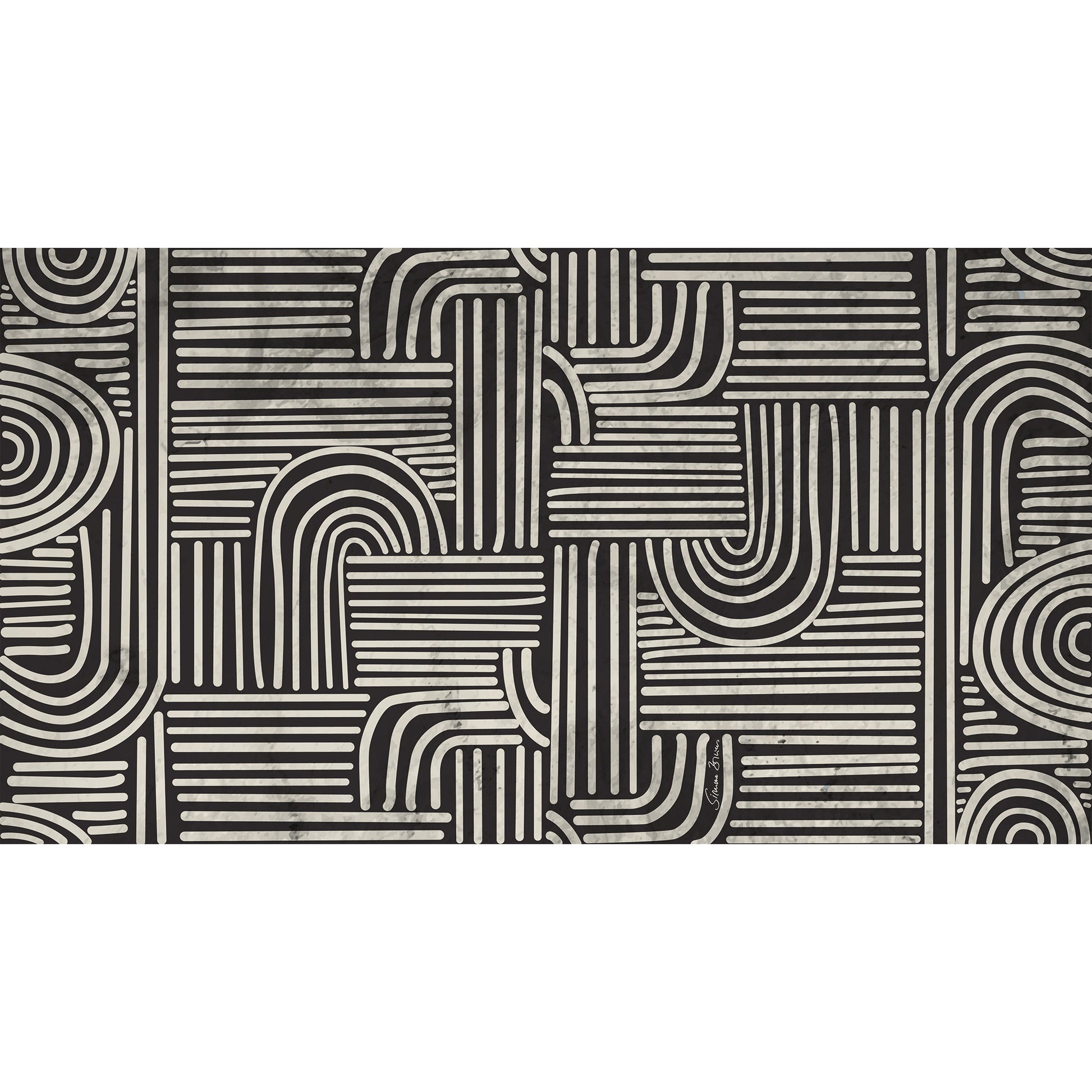 RETROSPECT CASHMERE FELTED SCARF - FELTED COMPOST