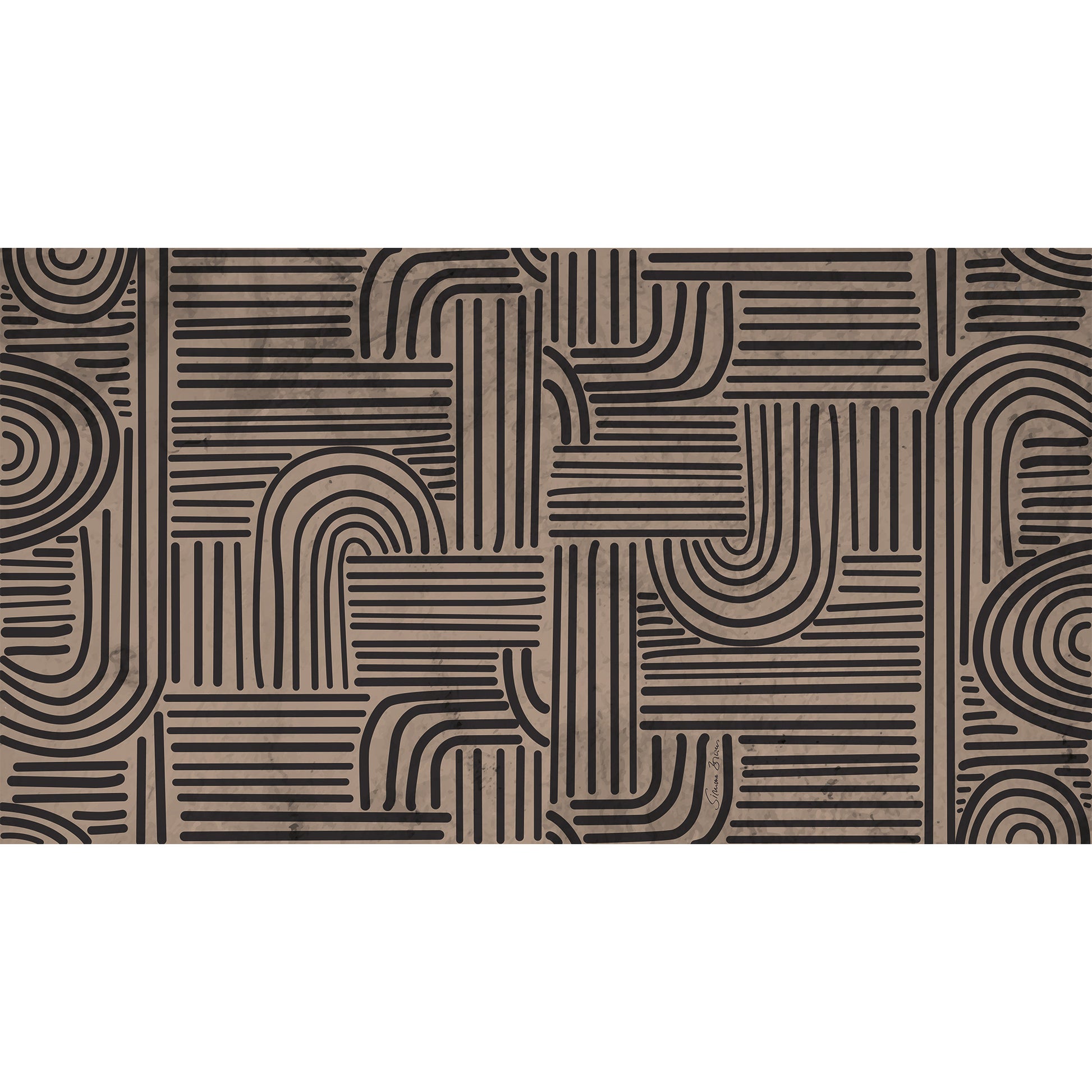 RETROSPECT CASHMERE FELTED SCARF - FELTED TAUPE