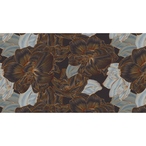 FLORALEEN CASHMERE SCARF - COMPOST