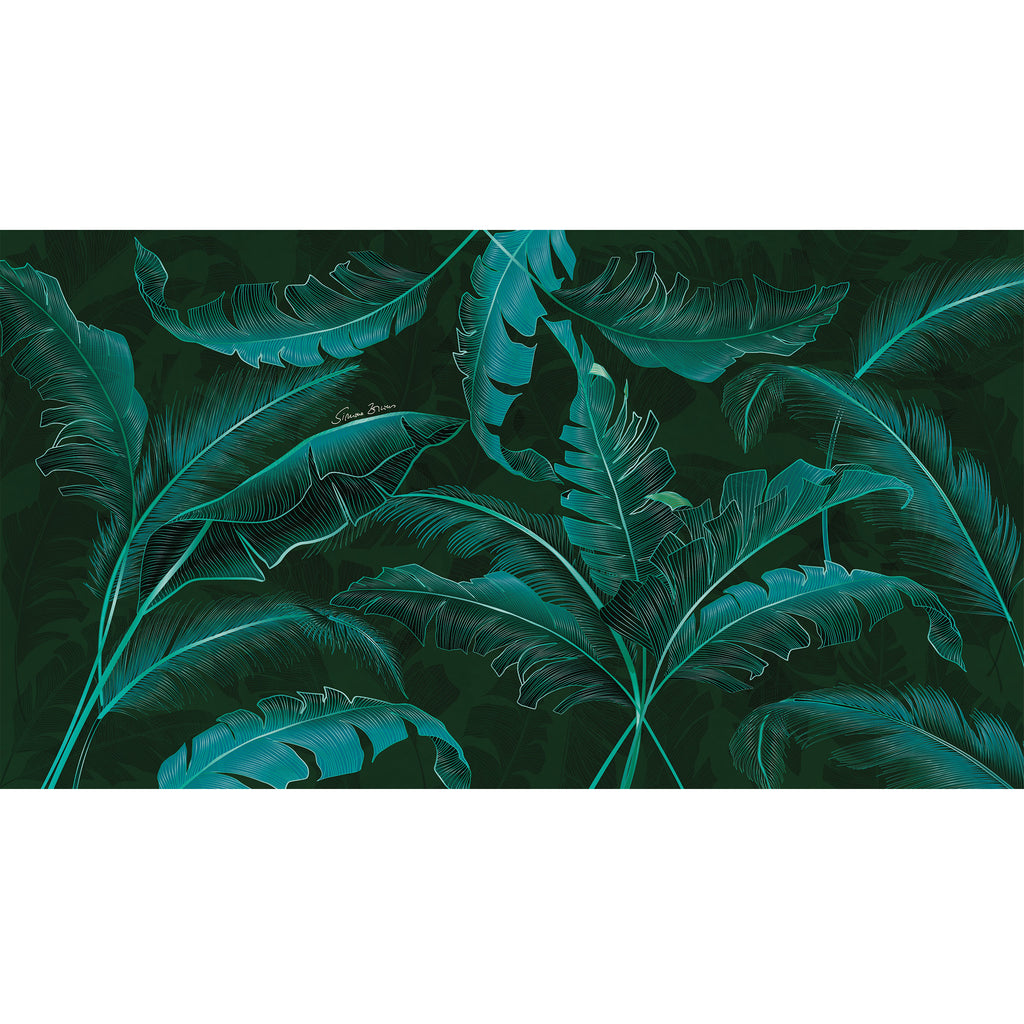 VERDLEAF CASHMERE SCARF - FOREST