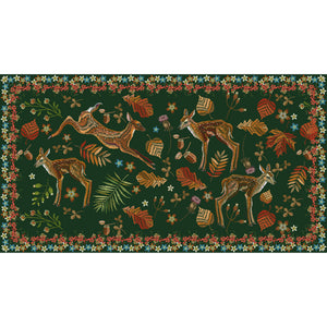 NEASTLEAP CASHMERE SCARF - FOREST