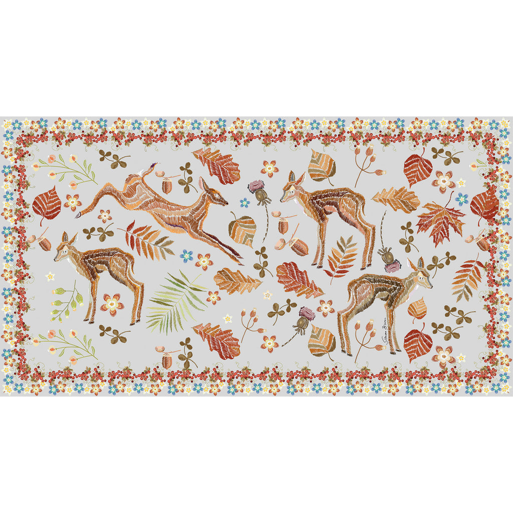 NEASTLEAP CASHMERE SCARF - BIANCO