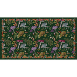 MYKO CASHMERE SCARF - FOREST