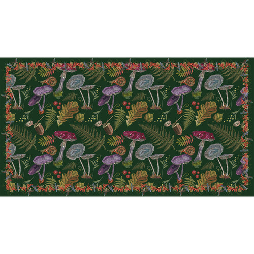 MYKO CASHMERE SCARF - FOREST