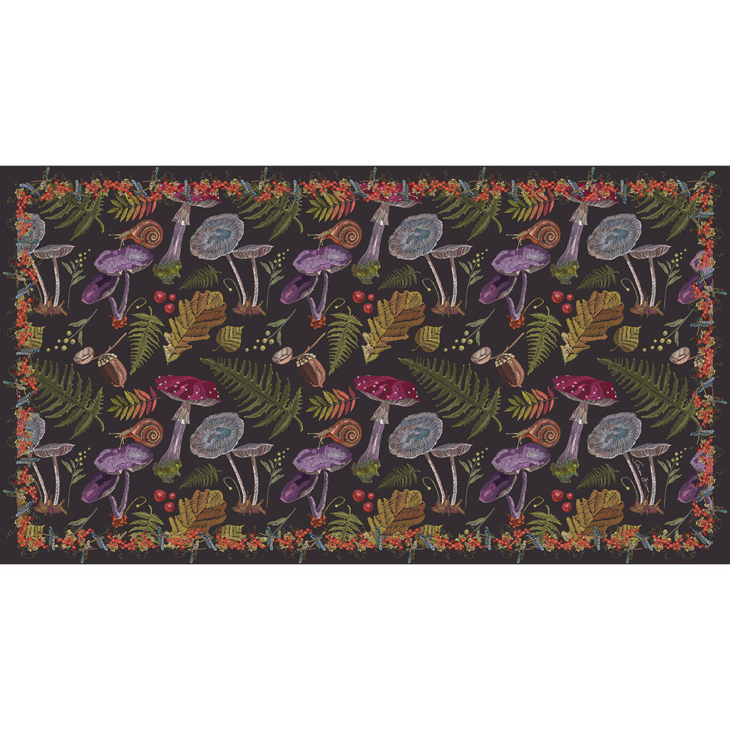 MYKO CASHMERE SCARF - COMPOST