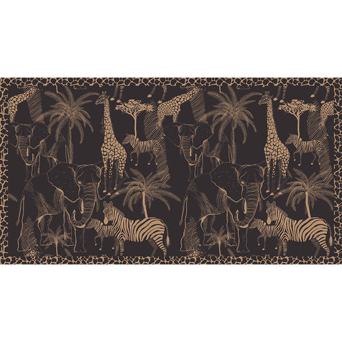 AFRIMALS CASHMERE FELTED SCARF - FELDET COMPOST