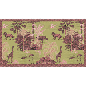 GREVANNE CASHMERE SCARF - GREEN