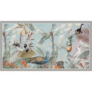 OASIS CASHMERE SCARF - DUSTY BLUE