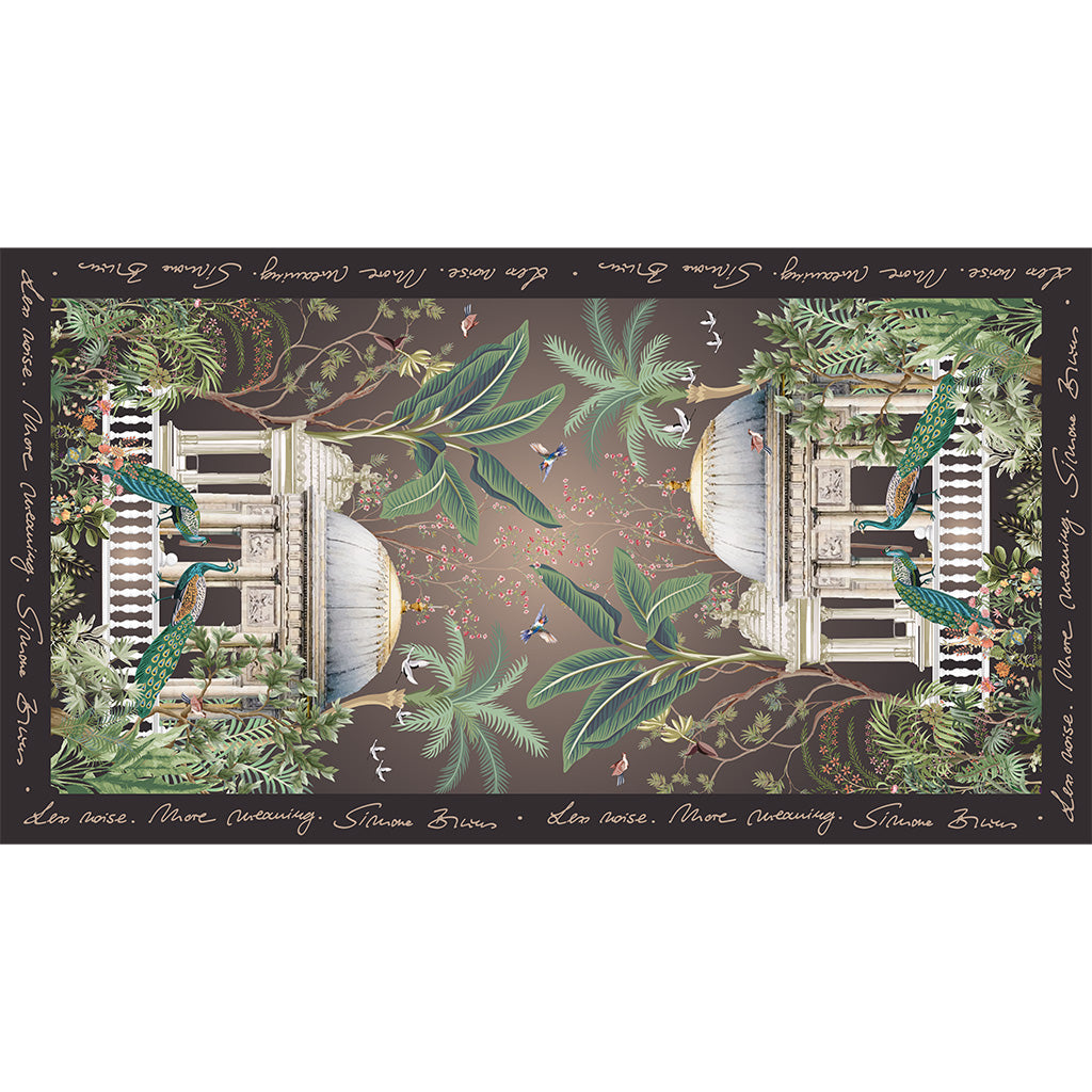 PEATEMPIO CASHMERE SCARF - COMPOST