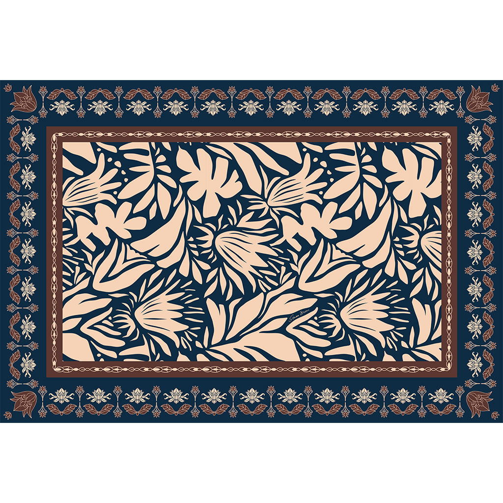 ÉDITION CASHMERE SCARF - NAVY