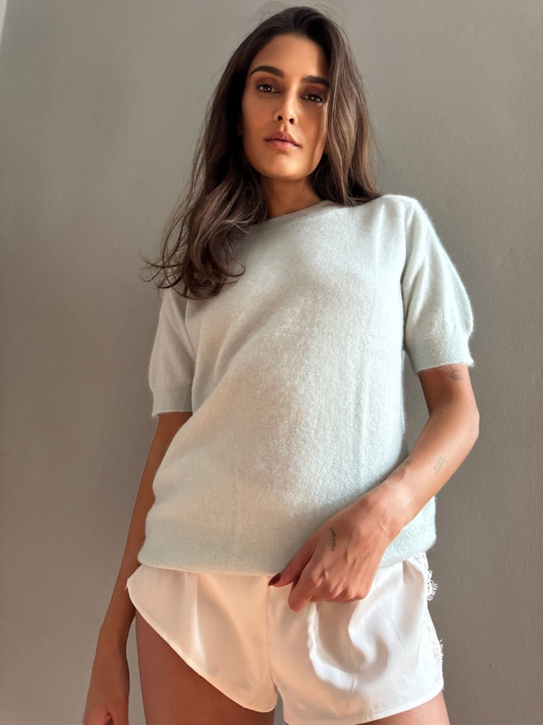 BRUSHED CASHMERE SHIRT - SPARY