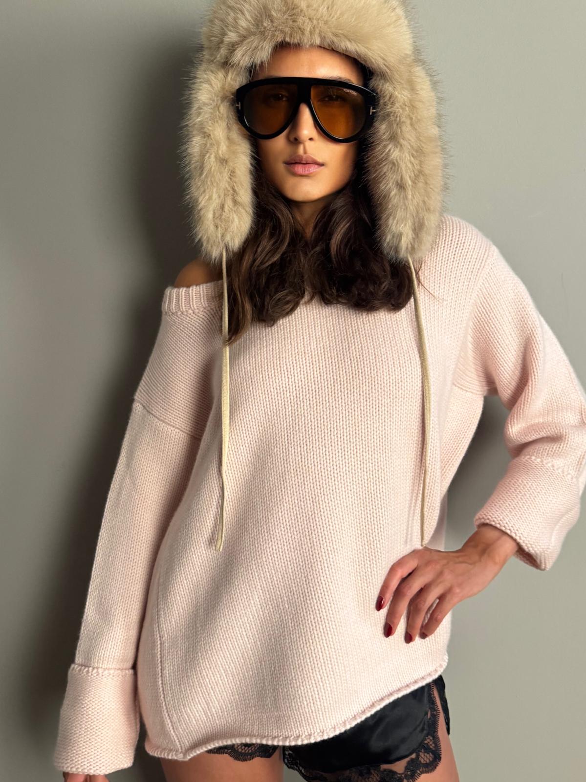 COOL ISCHGL SWEATER - POWDER