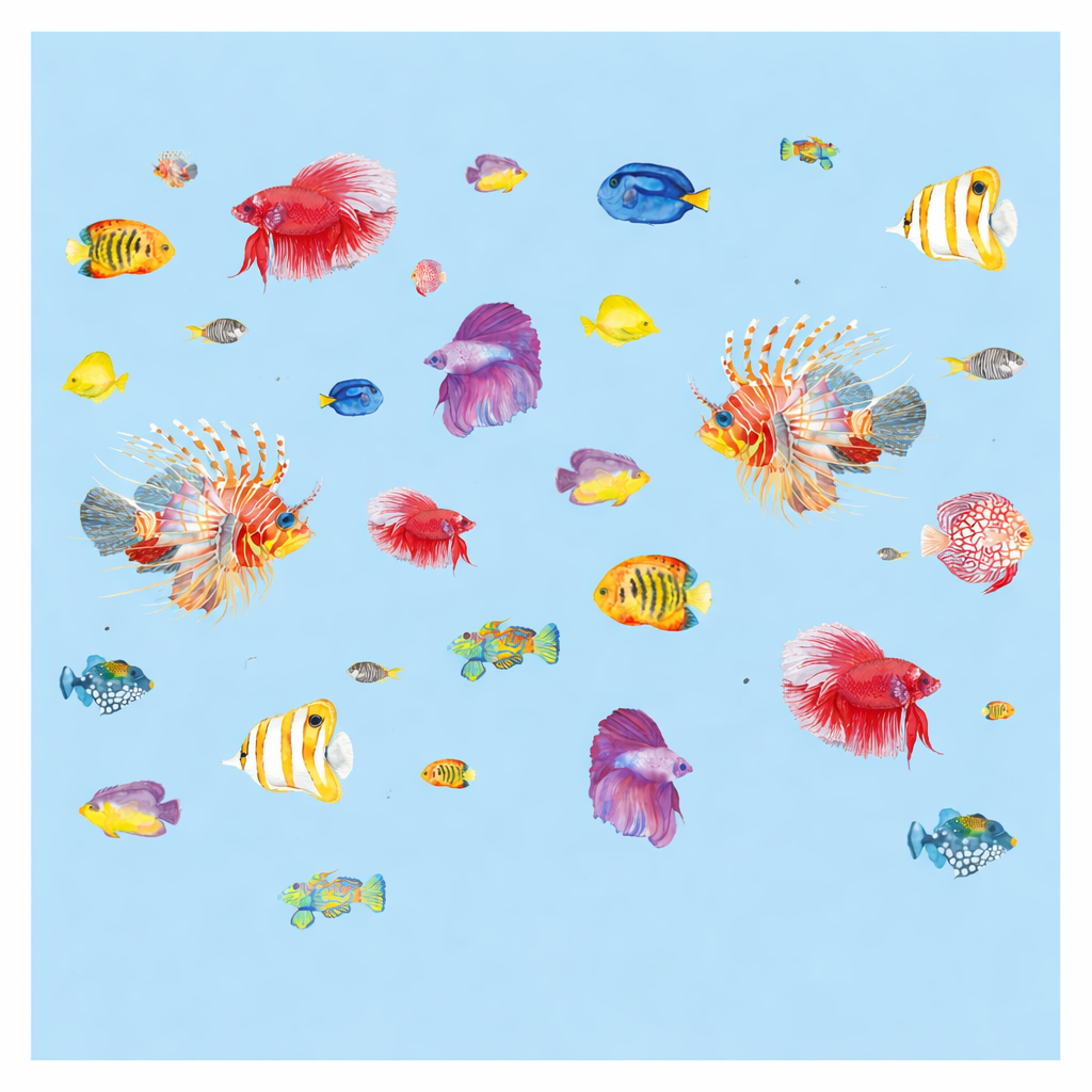 FISHTALE SILK TUNIC - LIGHT BLUE