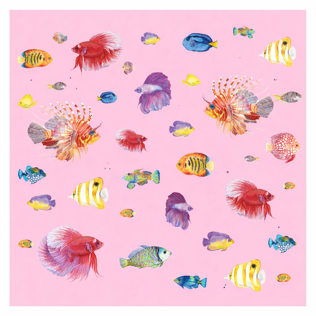 FISHTALE SILK TUNIC - ROSE