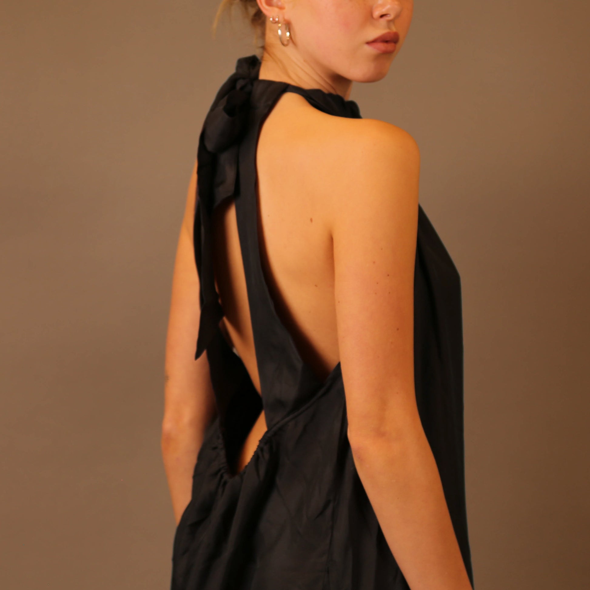 BEACH DRESS - black