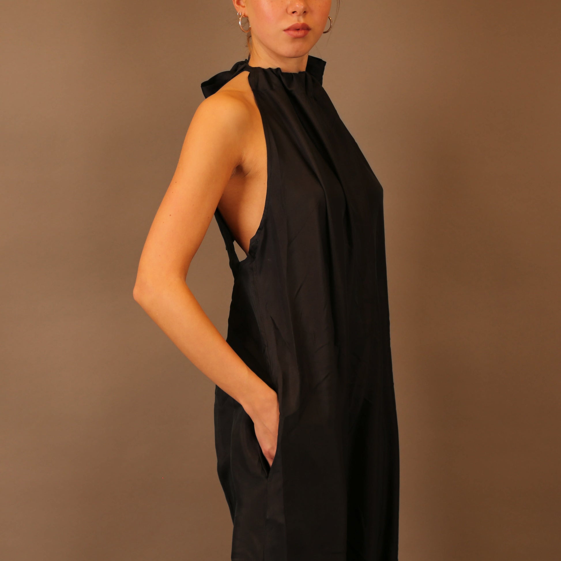 BEACH DRESS - black