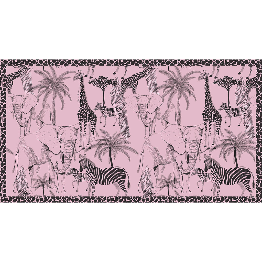 AFRIMALS CASHMERE SCARF - LUNAR