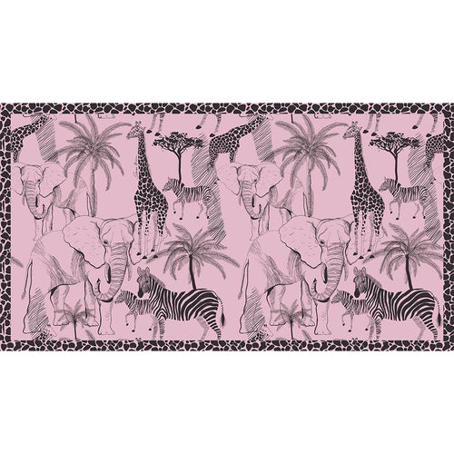 AFRIMALS CASHMERE SCARF - LUNAR