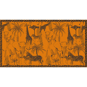 AFRIMALS CASHMERE SCARF - JELLO