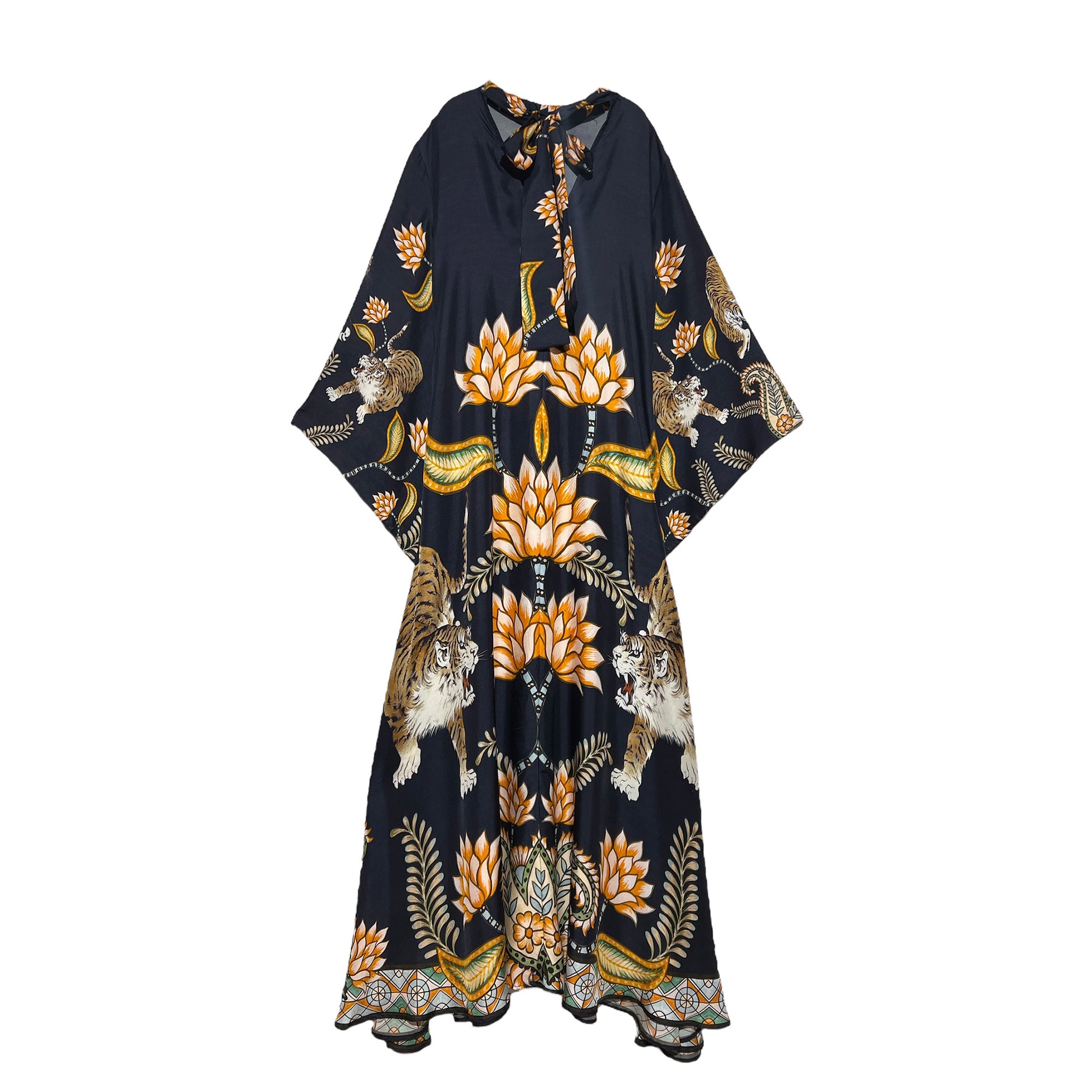 TIGER PRINCESS DRESS - black