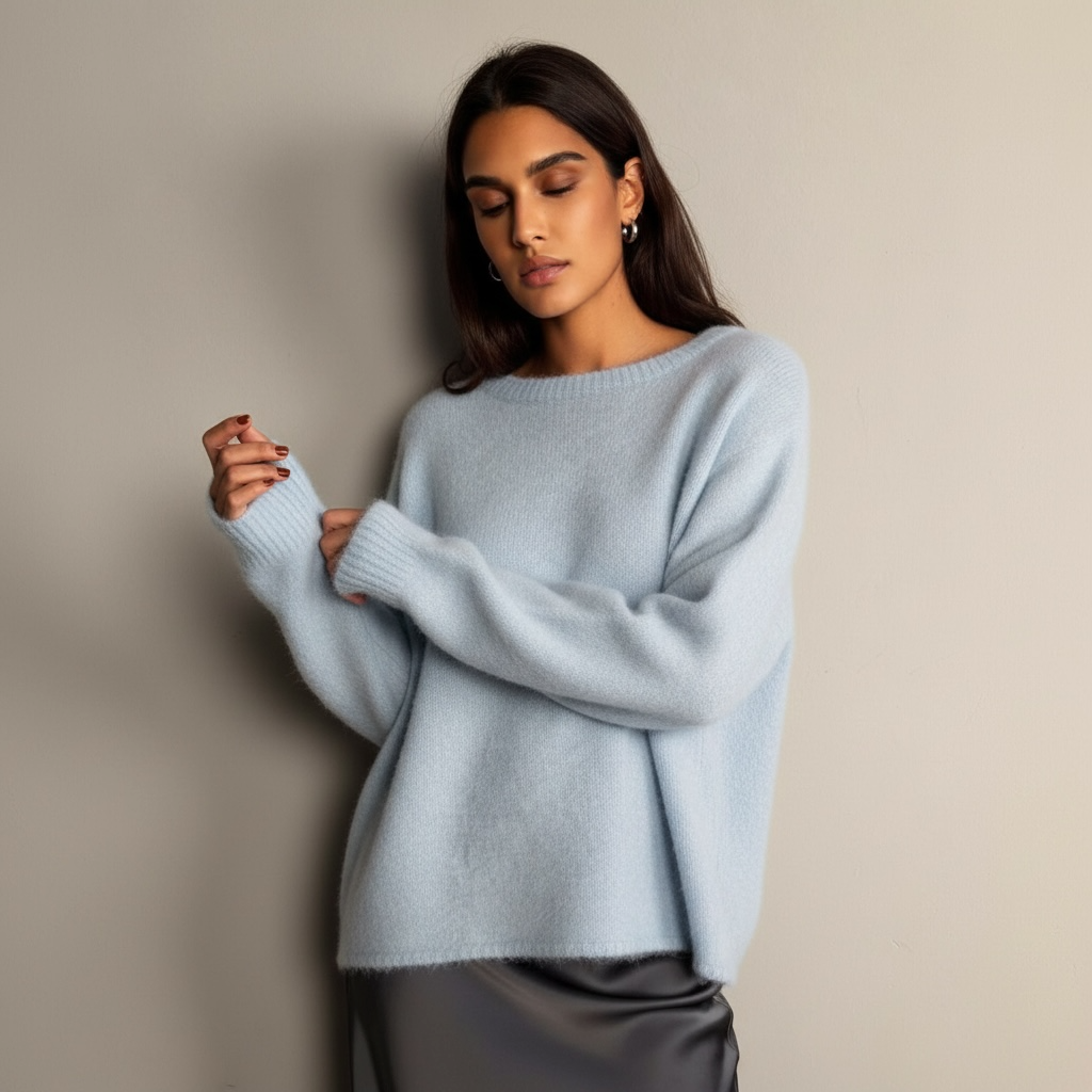 BRUSHED COOL ISCHGL SWEATER - SPARY