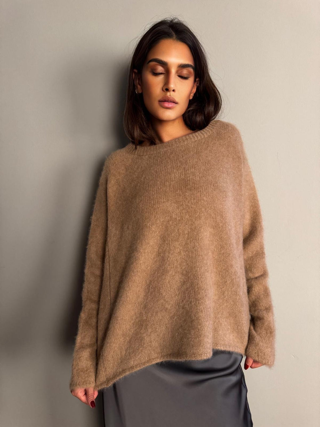 BRUSHED COOL ISCHGL SWEATER - HAYSTACK